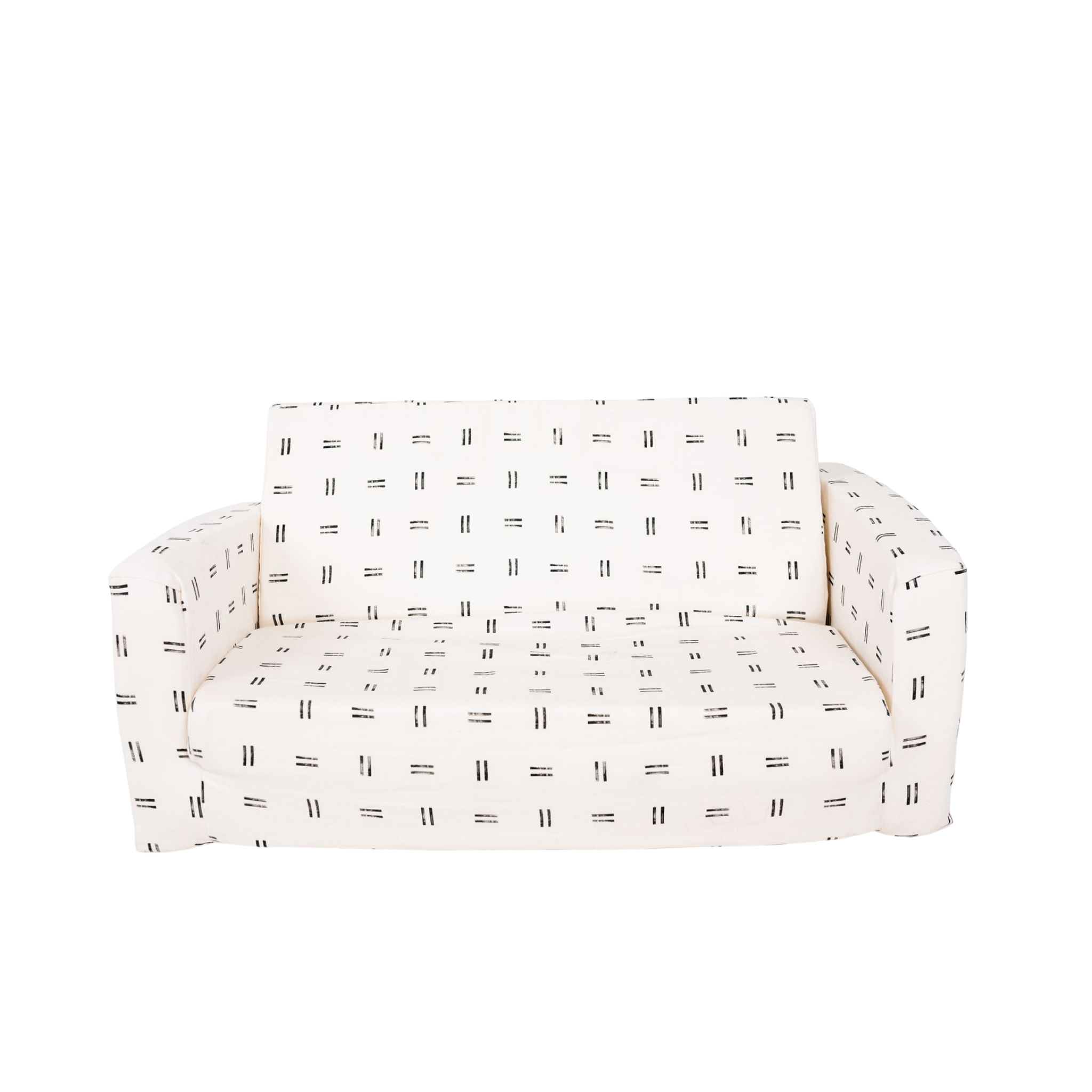 Mudcloth Play Couch for Kids U37392