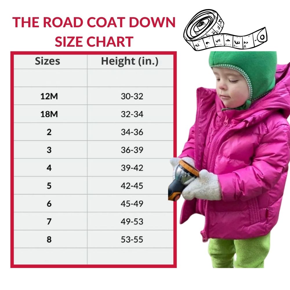 Car Seat Coat Down - Fuchsia R640