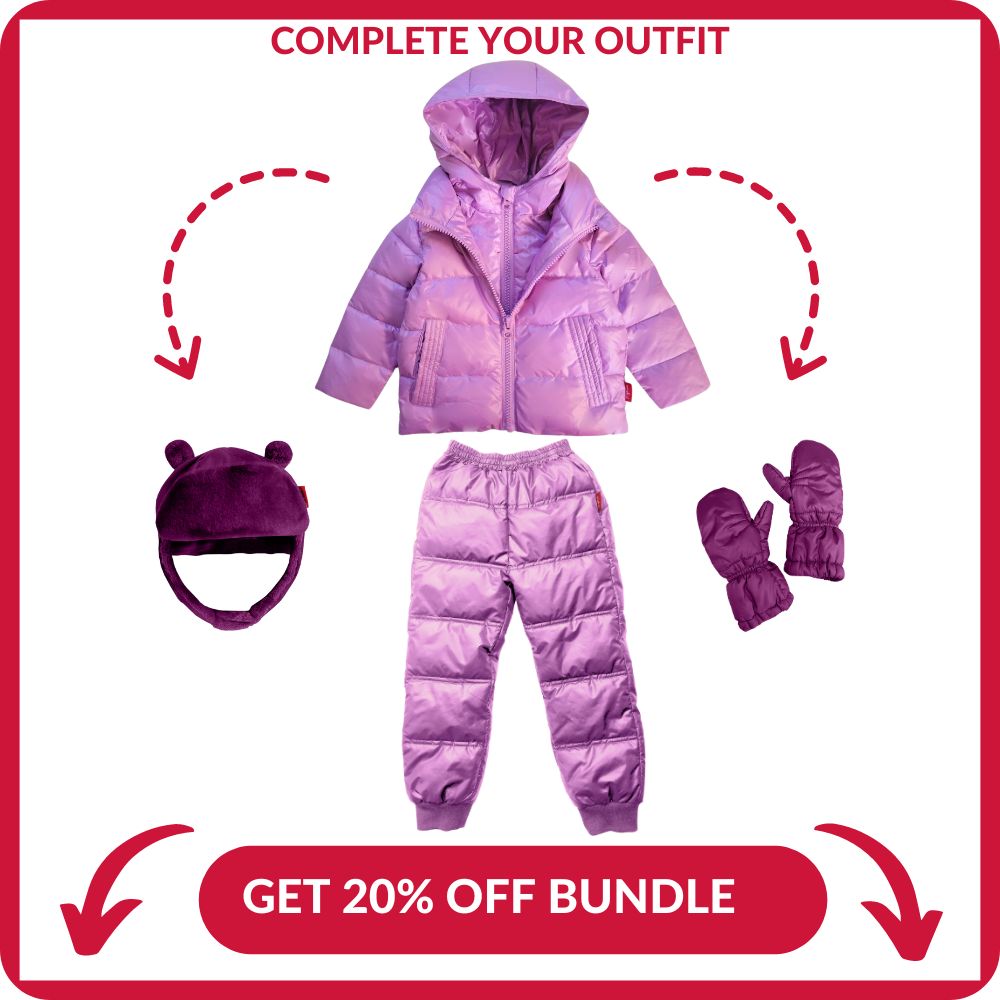 Car Seat Coat Down - Lilac Y2311