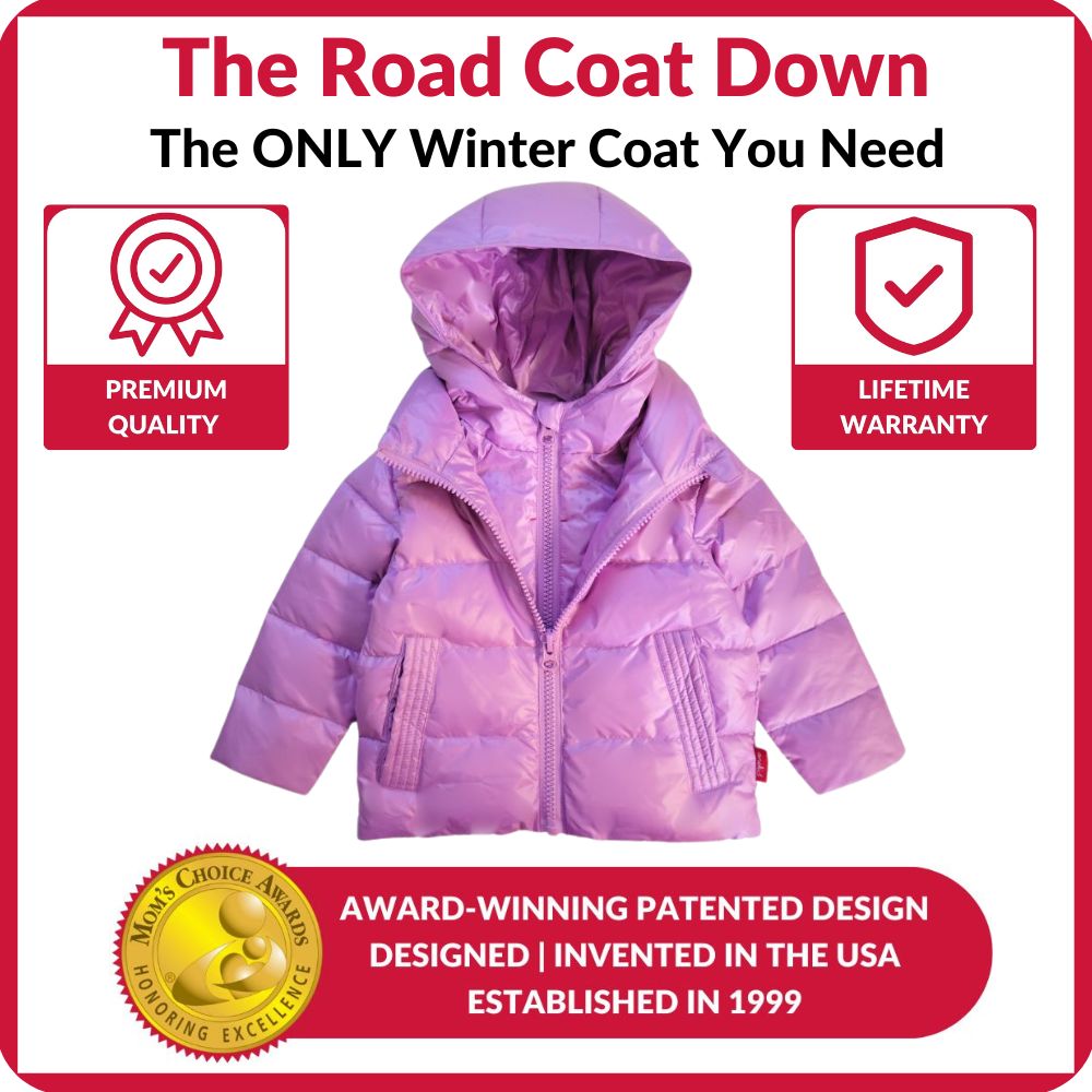 Car Seat Coat Down - Lilac Y2311