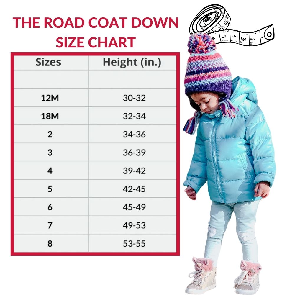 Car Seat Coat Down - Aqua J25086