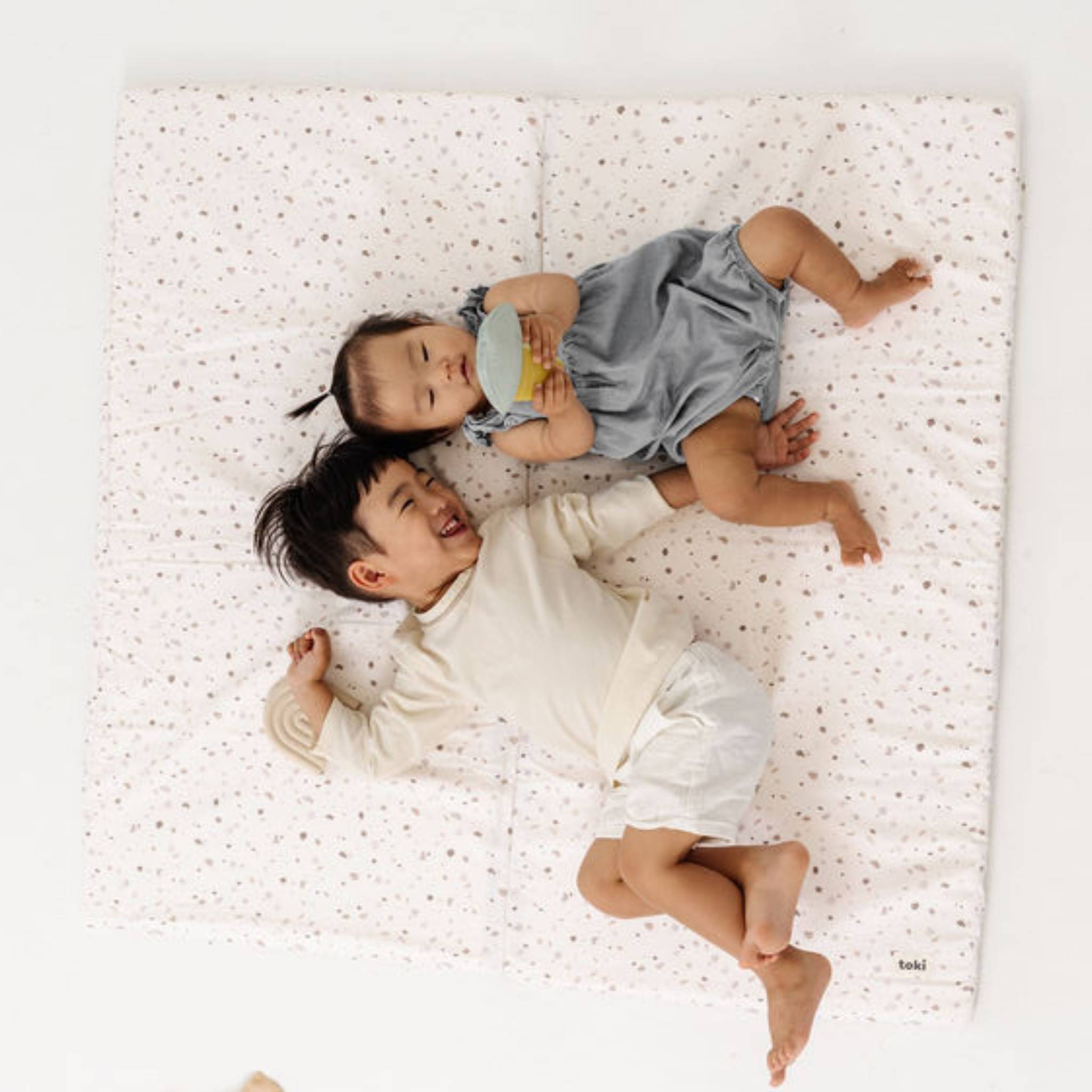 Organic Cotton Terrazzo Play Mat C824617