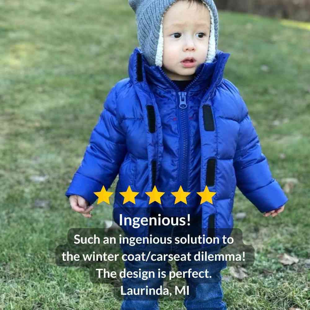 Car Seat Coat - Royal Blue C2983