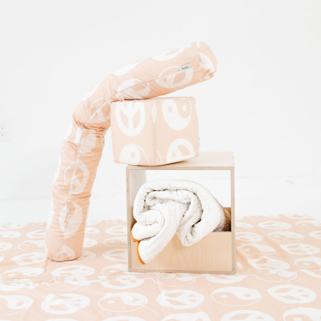 Beige Yin Yang Support Pillow B83134