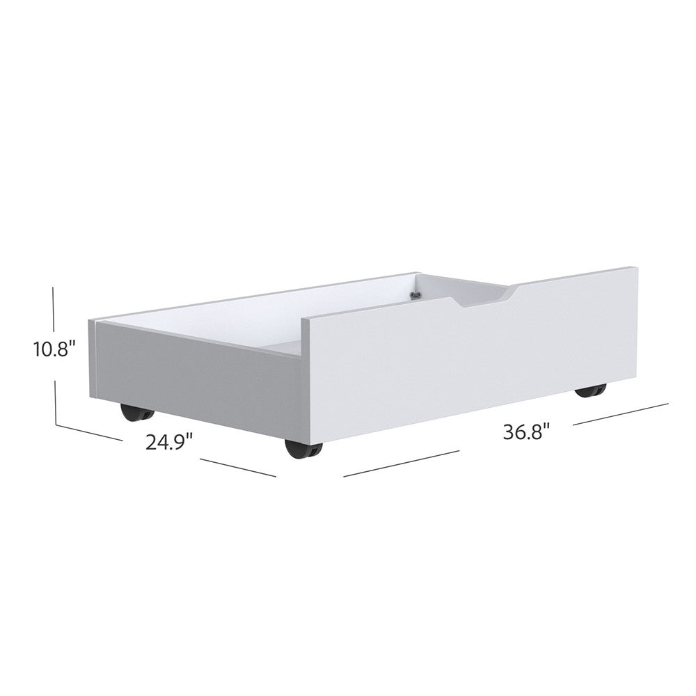 Youth Storage Drawer (2) in Ash Linen O232002