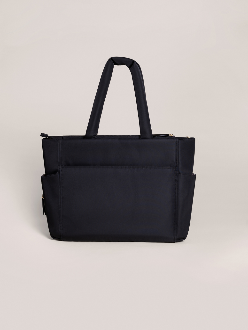 Utility-Strap Tote Diaper Bag - Black R1155