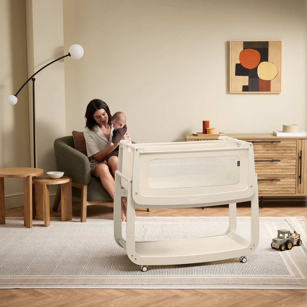 Bedside Bassinet with Breathable Mesh X6941