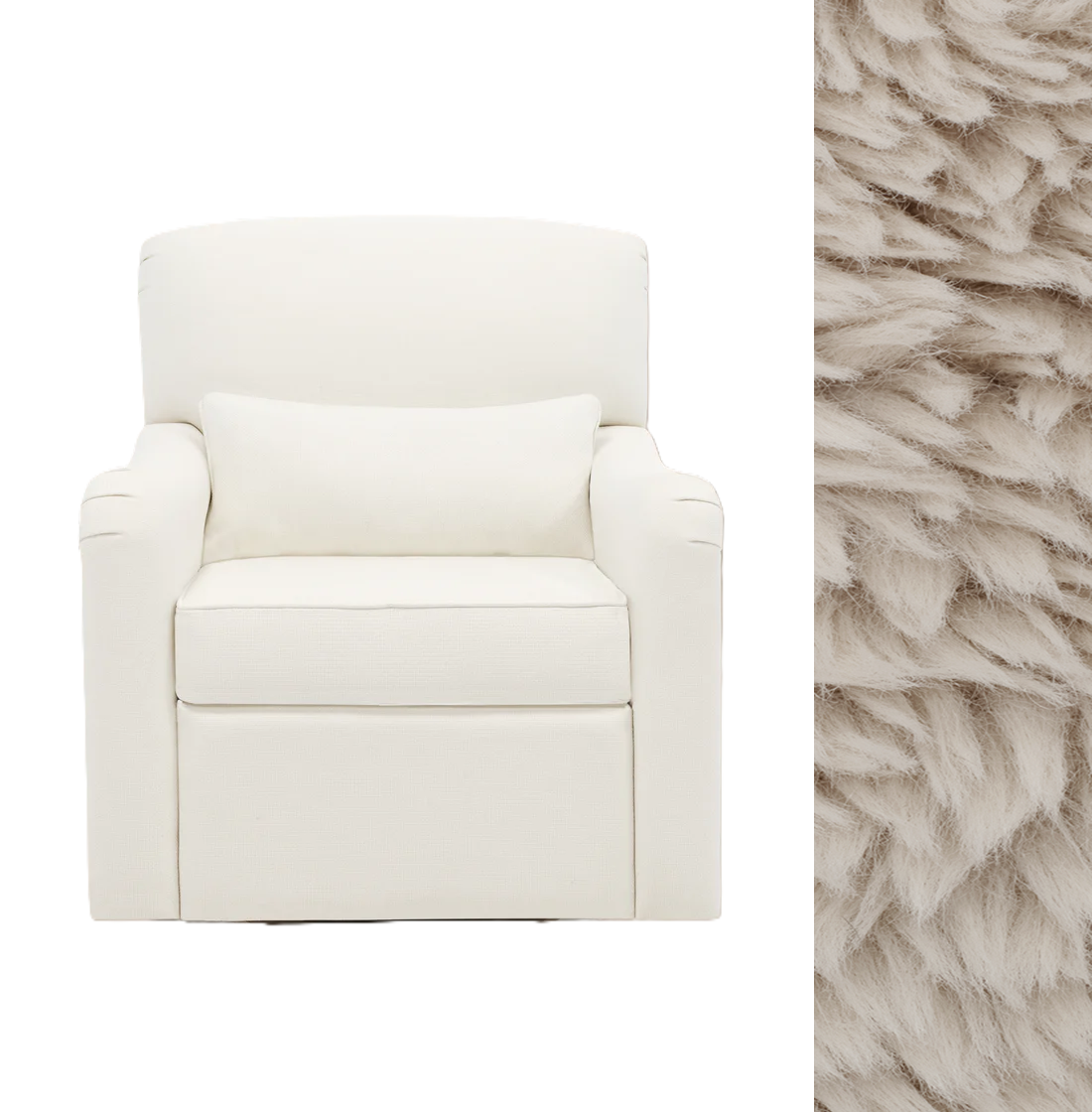 Gliding Swivel Nursery Recliner L688327