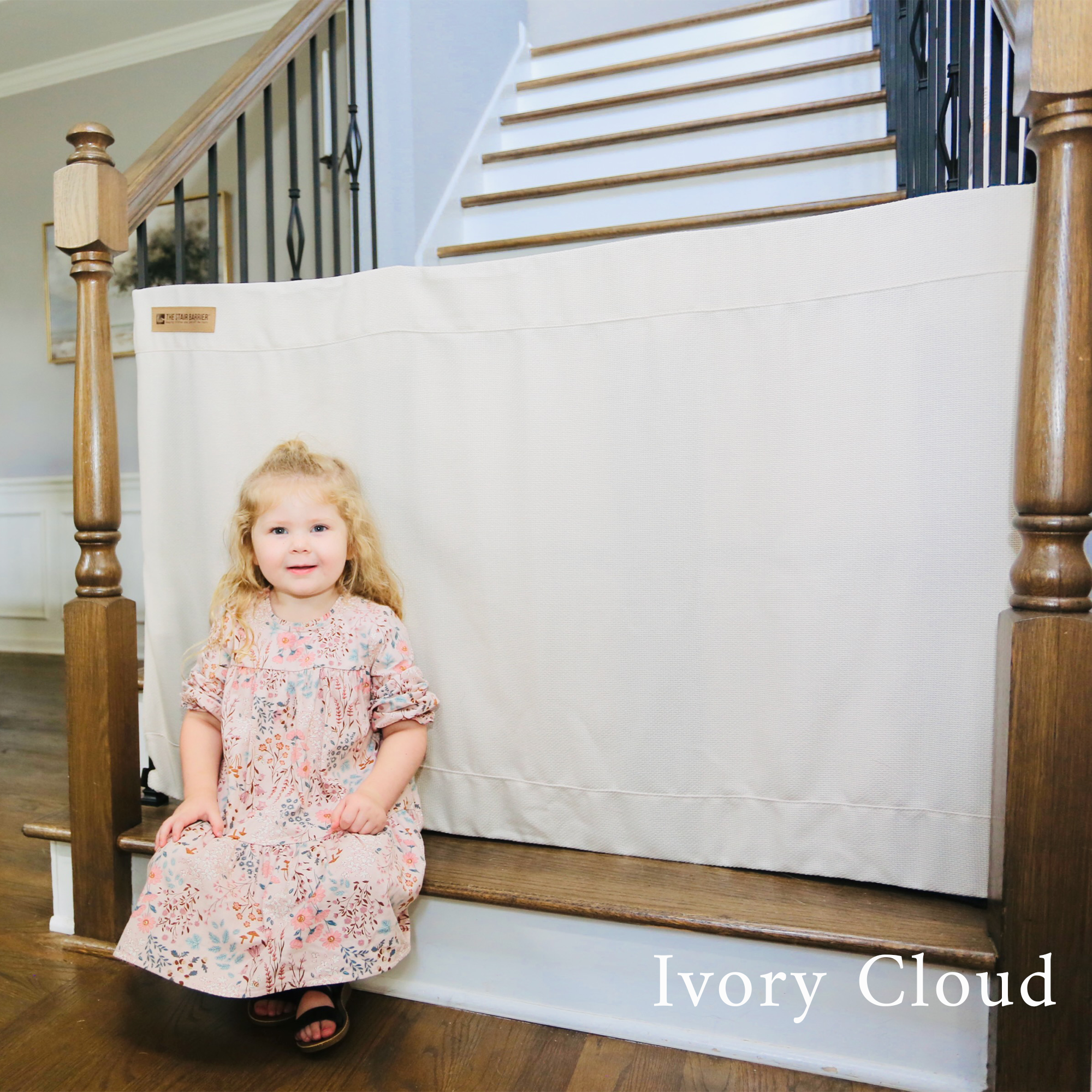 Fabric Safety Gate for Stairs E654884