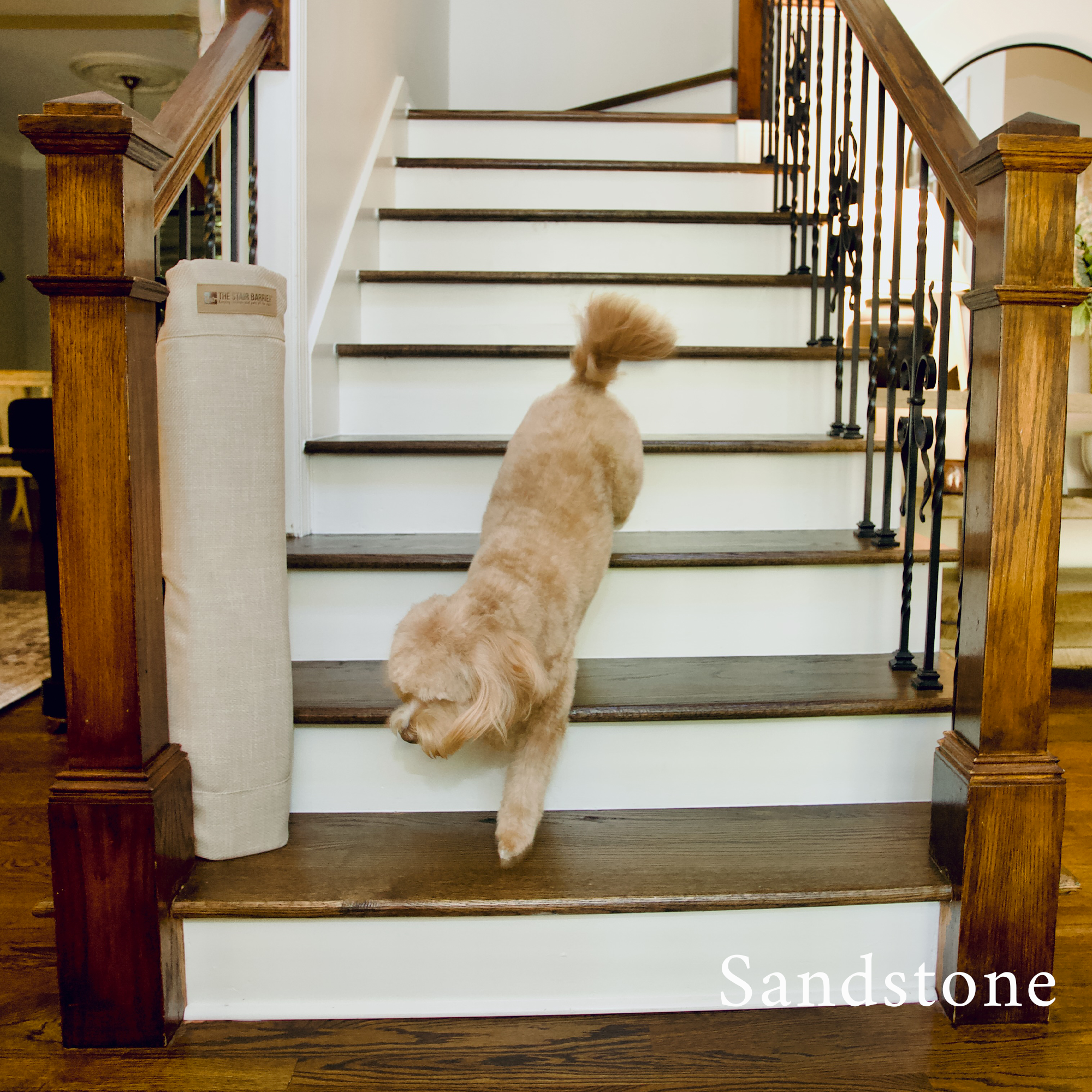 Fabric Safety Gate for Stairs E654884