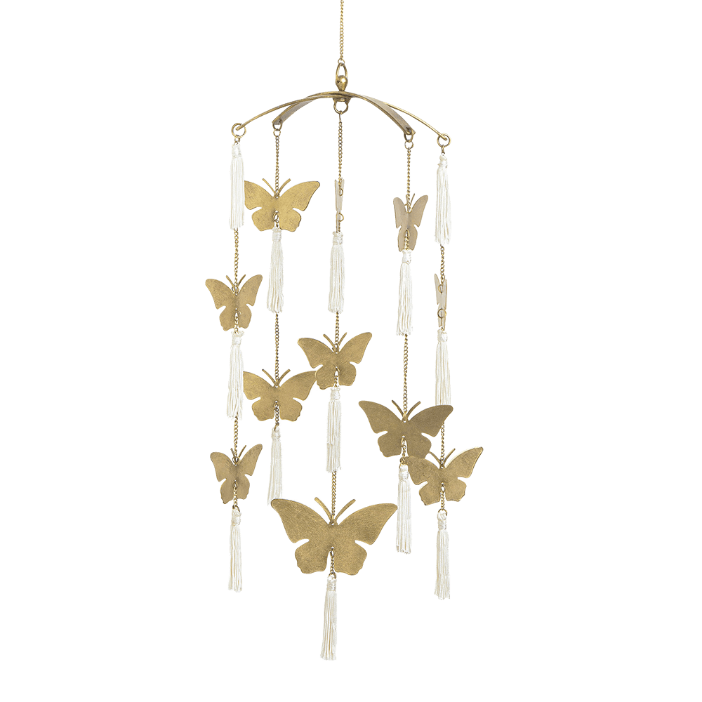 Butterfly Nursery Ceiling Hanging Decor - Brown G907383