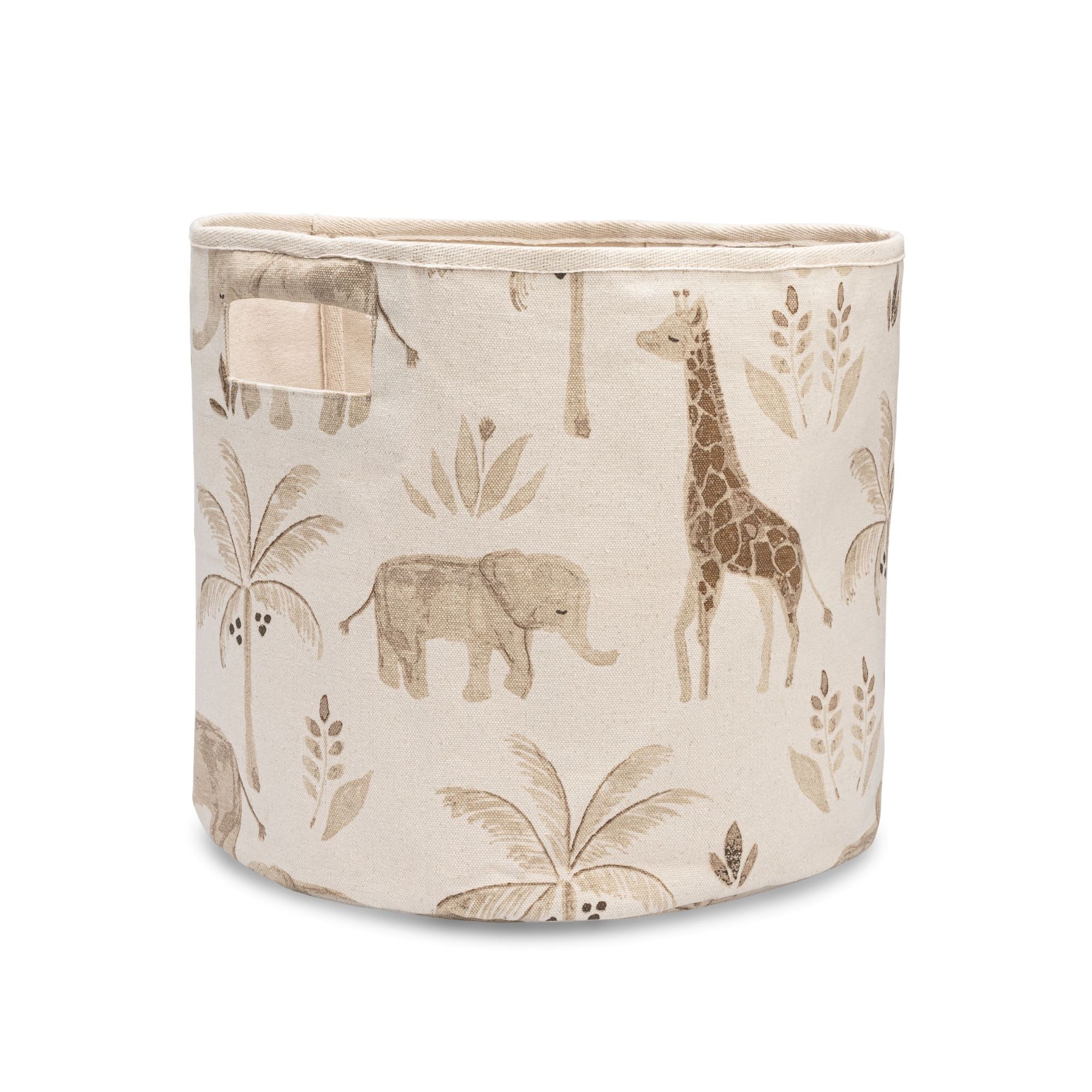 Safari Animal Storage Bin - Brown S309