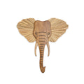 Baby Elephant Safari Nursery Wall Decor - Brown N9410