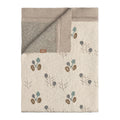 Organic Cotton Reversible Baby Blanket - Gray H325470
