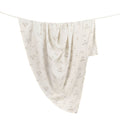Organic Cotton Baby Swaddle - White J7858