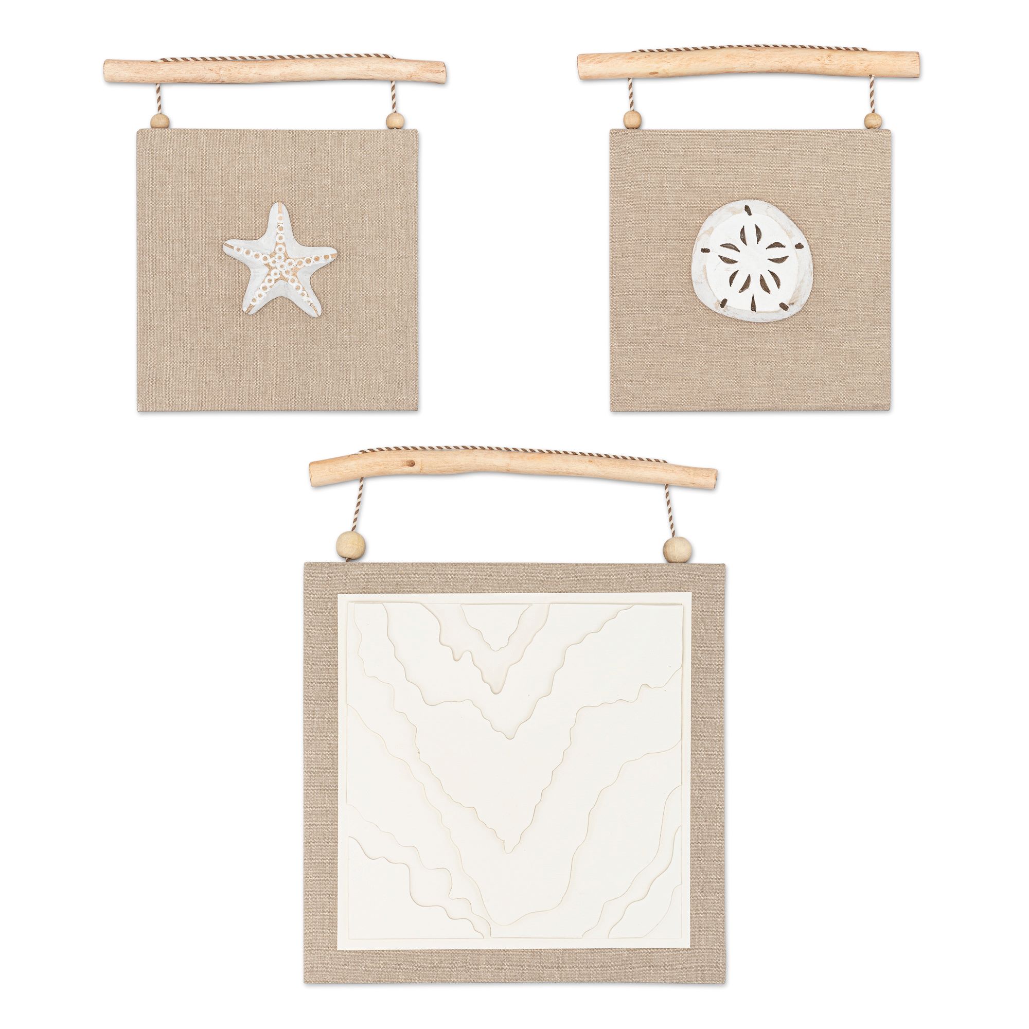 Beach Themed Wall Decor Set G81802