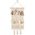 Farmhouse Wall Storage Organizer with Pockets Y26379
