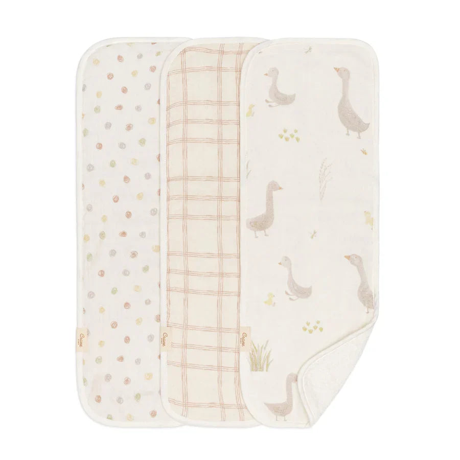 Newborn Burp Cloth Set, 3-Piece G72713