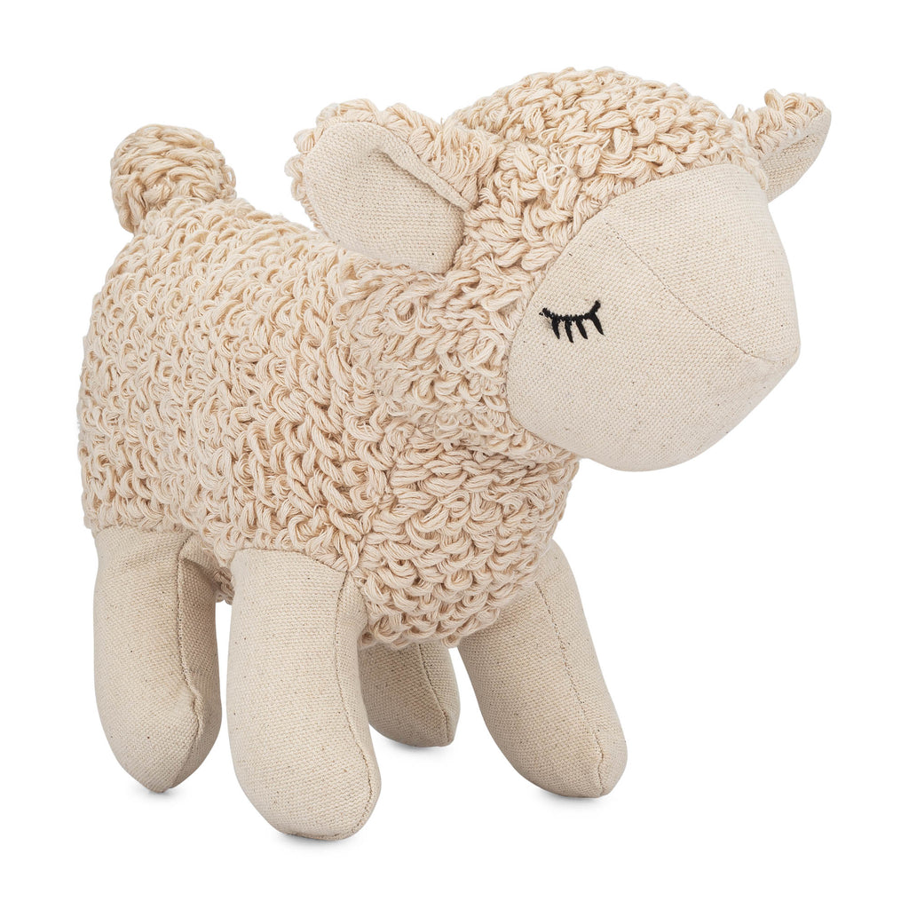 Leslie Lamb Plush Stuffed Animal Toy Q420