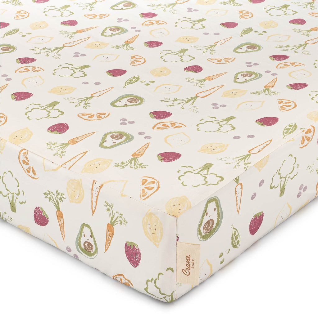 Cotton Fitted Crib Sheet for Baby I229