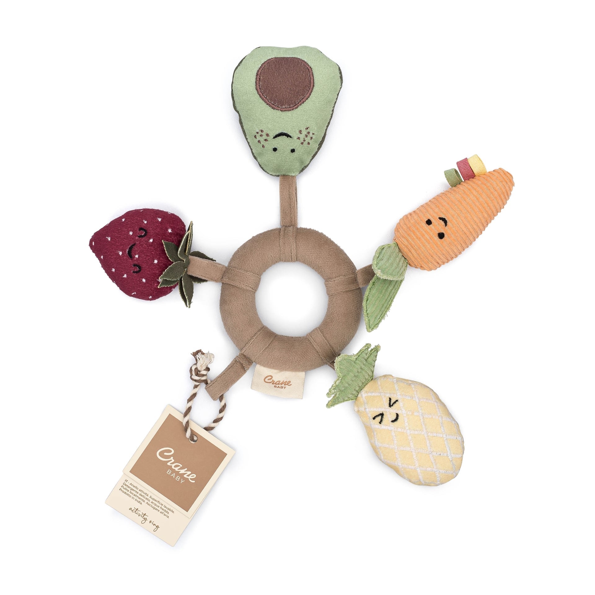 Soft Plush Activity Ring for Baby W42036