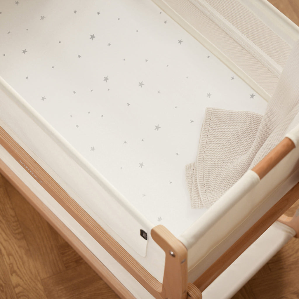 Fitted Sheets for Bassinet 2 Pack - White Star H1313