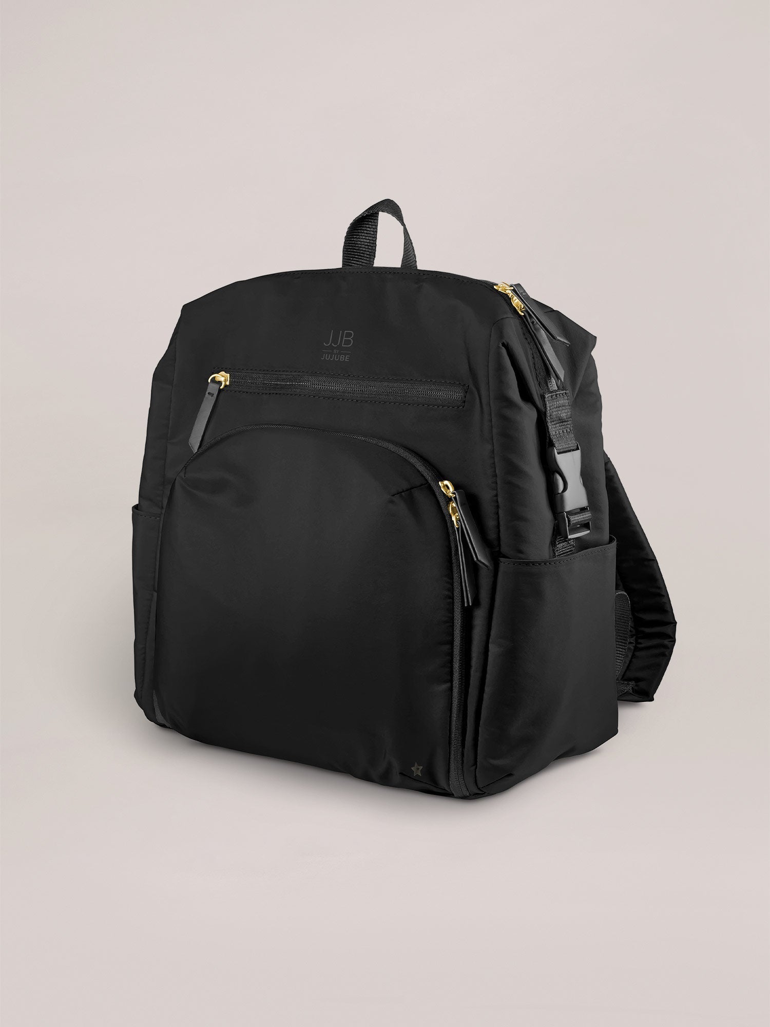 Modern Backpack Diaper Bag - Black K9391