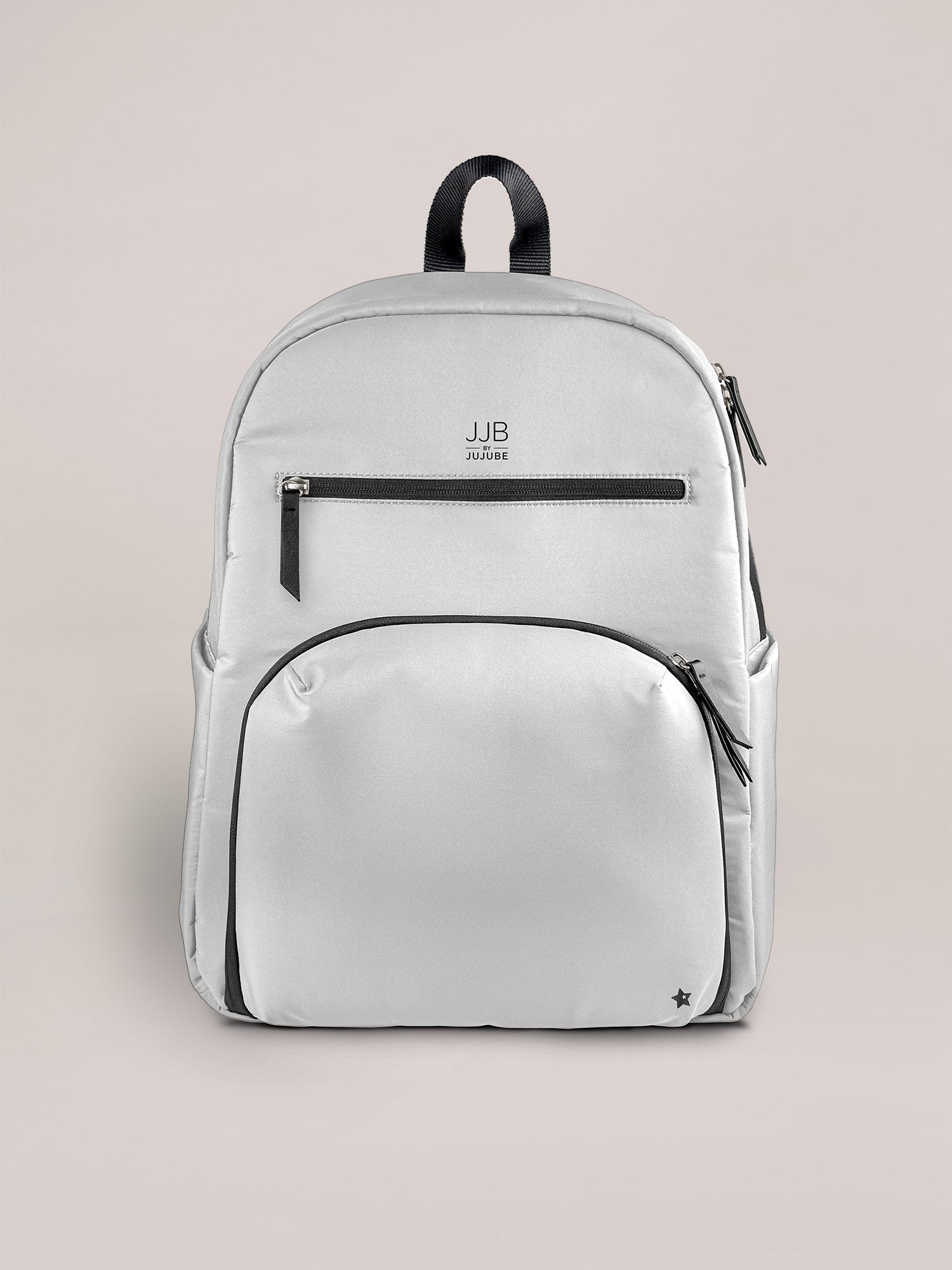 Grey Backpack Diaper Bag L602
