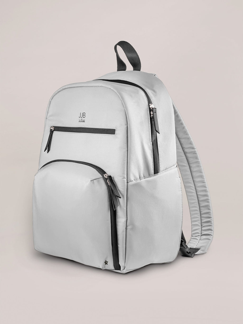 Grey Backpack Diaper Bag L602