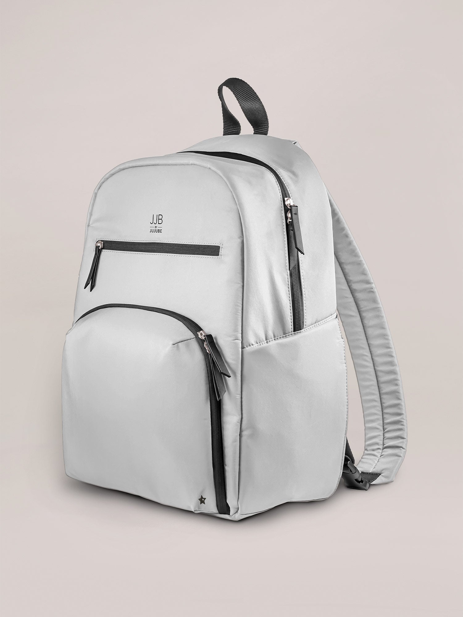 Grey Backpack Diaper Bag L602