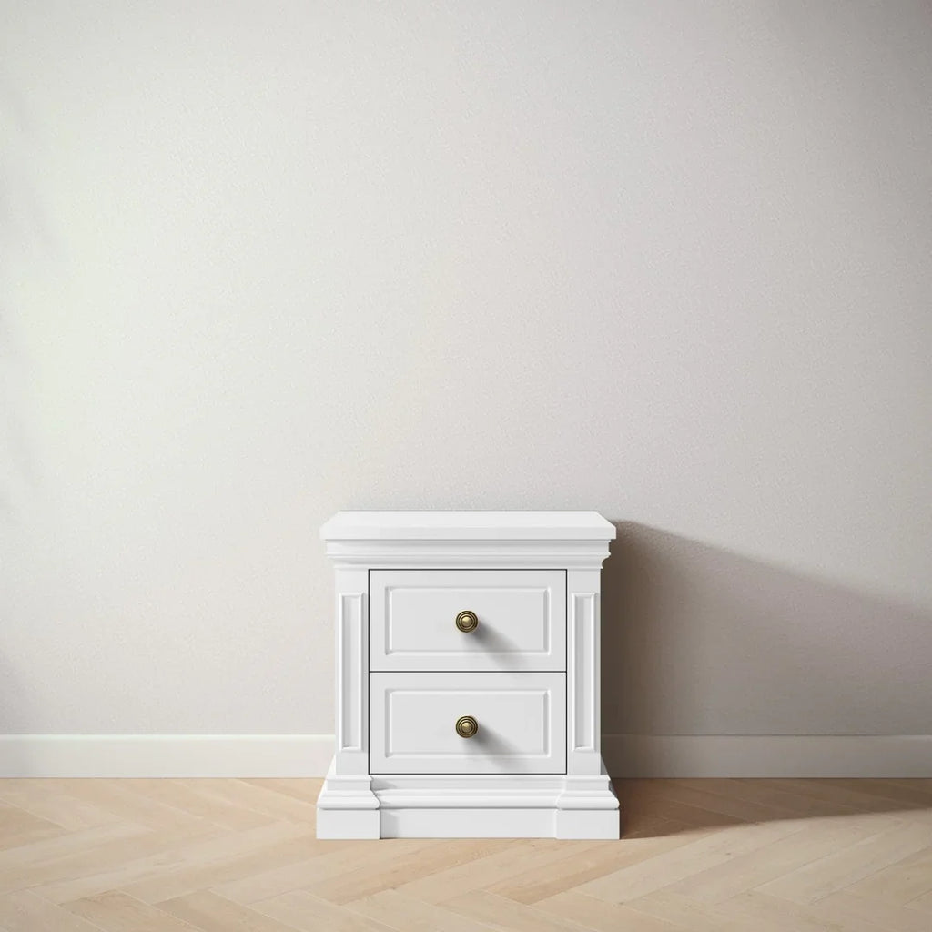 White Nightstand S513