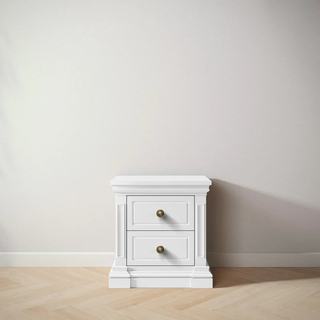 White Nightstand S513