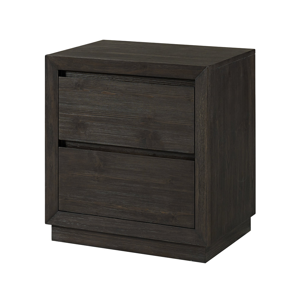 2 Drawer Nightstand with Power F478