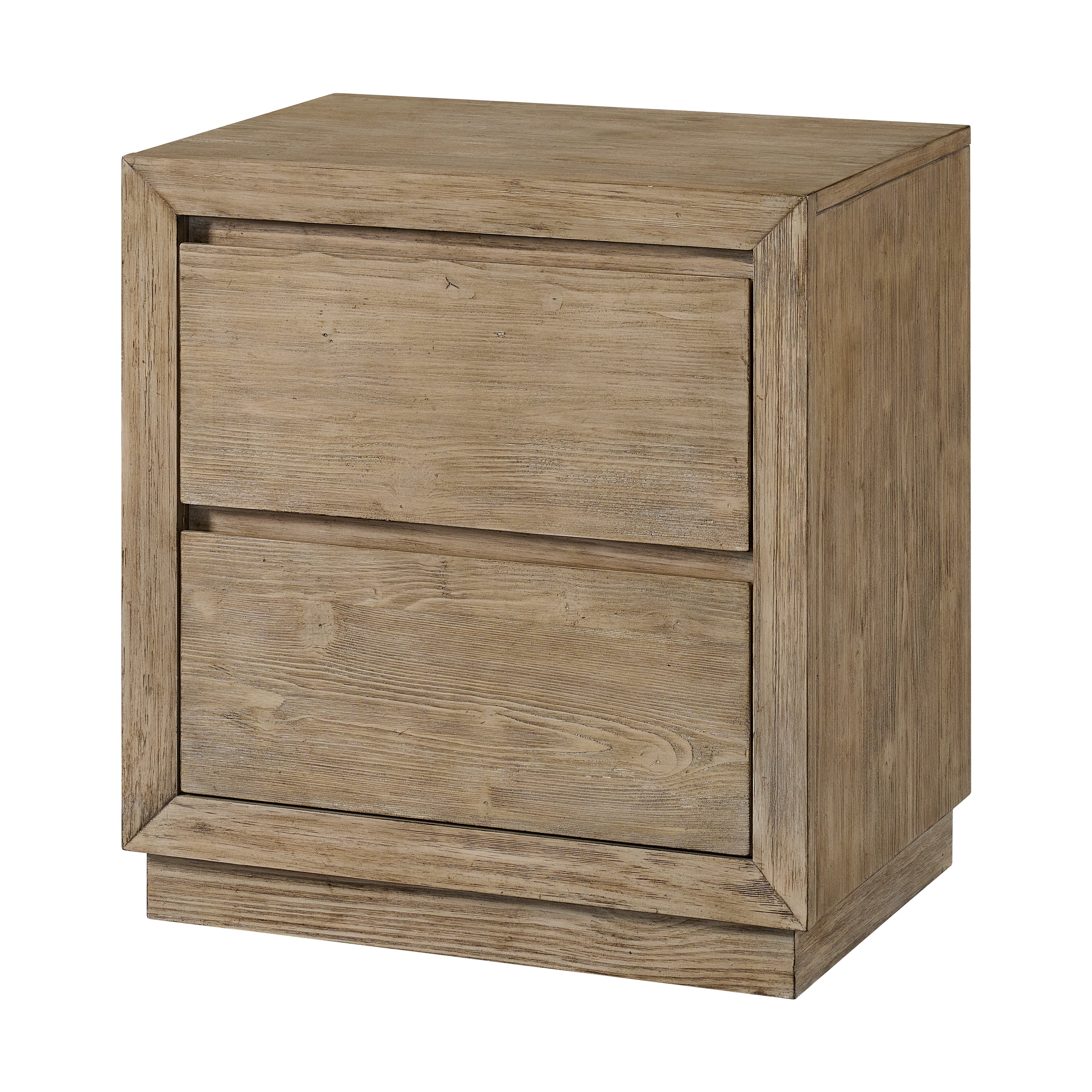 2 Drawer Nightstand with Power F478