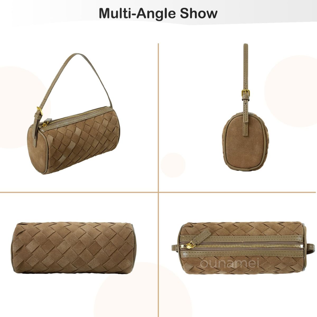 Chic Mini Suede Woven