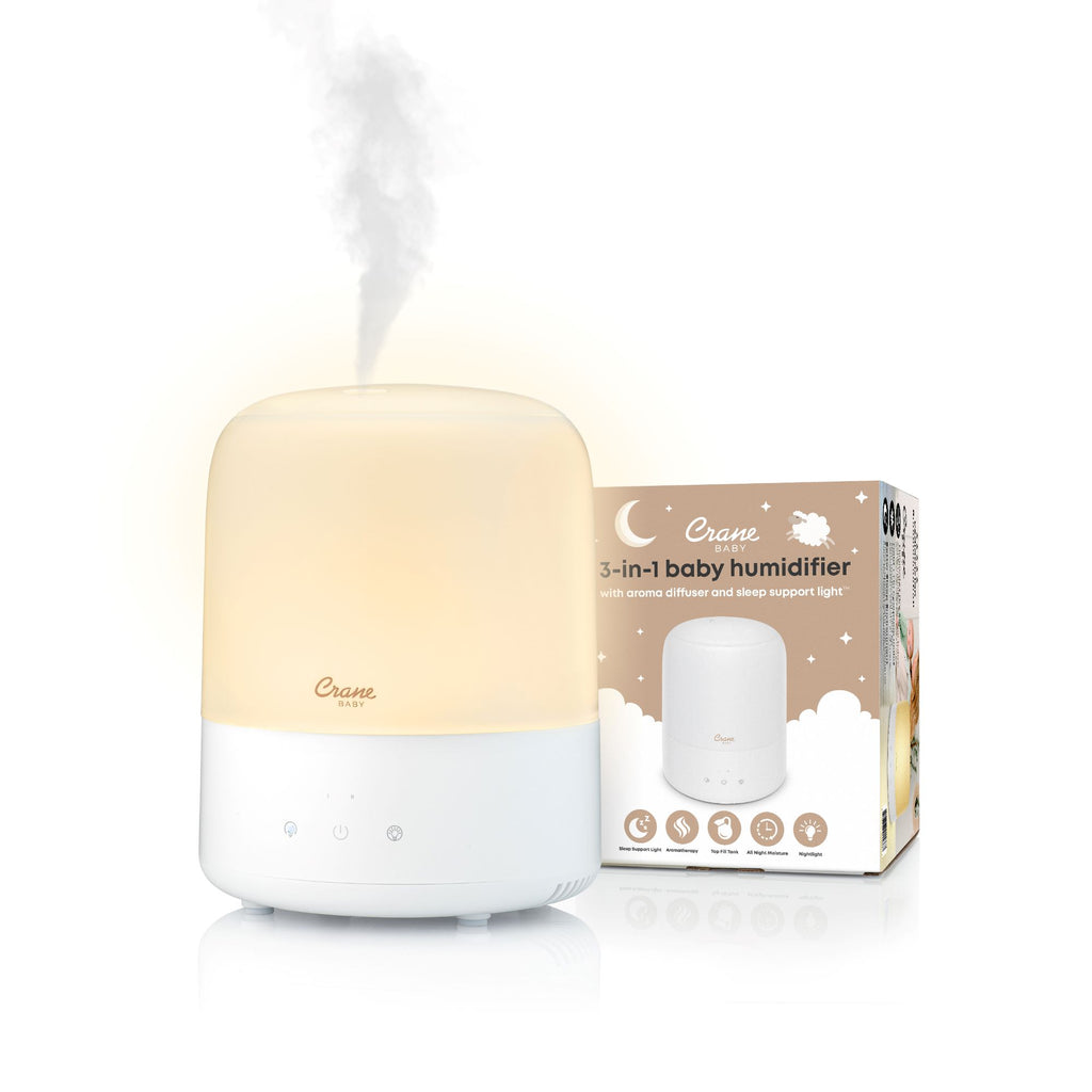 3-in-1 Compact Humidifier for Baby Nursery with Sleep Light T913