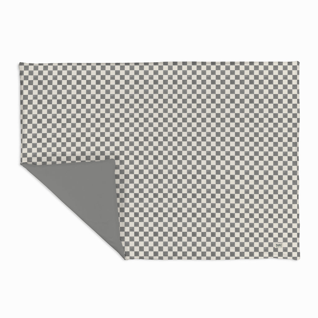 Organic Cotton Checker Pepper Kids Mat K19925