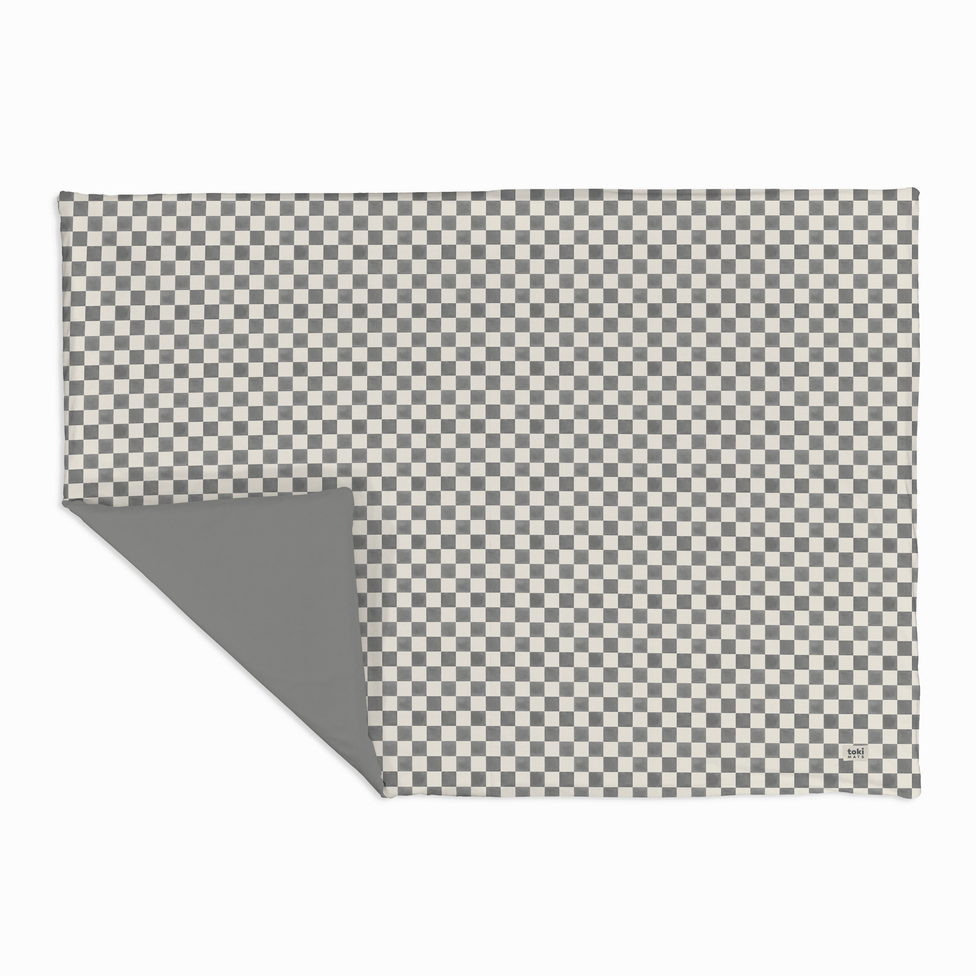 Organic Cotton Checker Pepper Kids Mat K19925