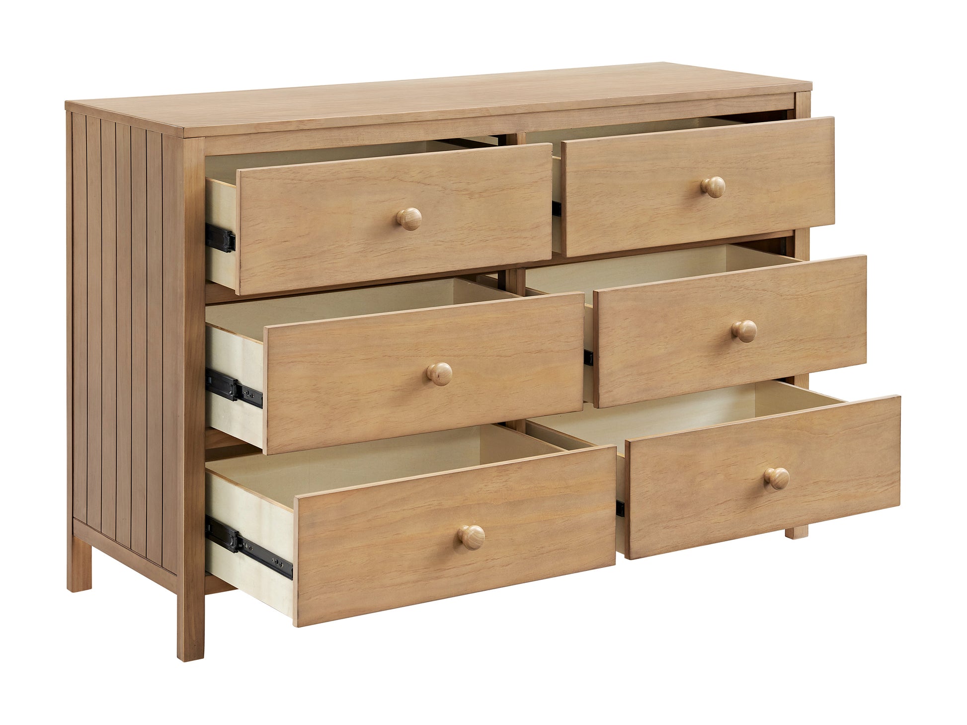 6 Drawer Dresser - Honey Wood C713494