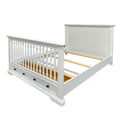 Full Size Bed Conversion Rails - White N89880