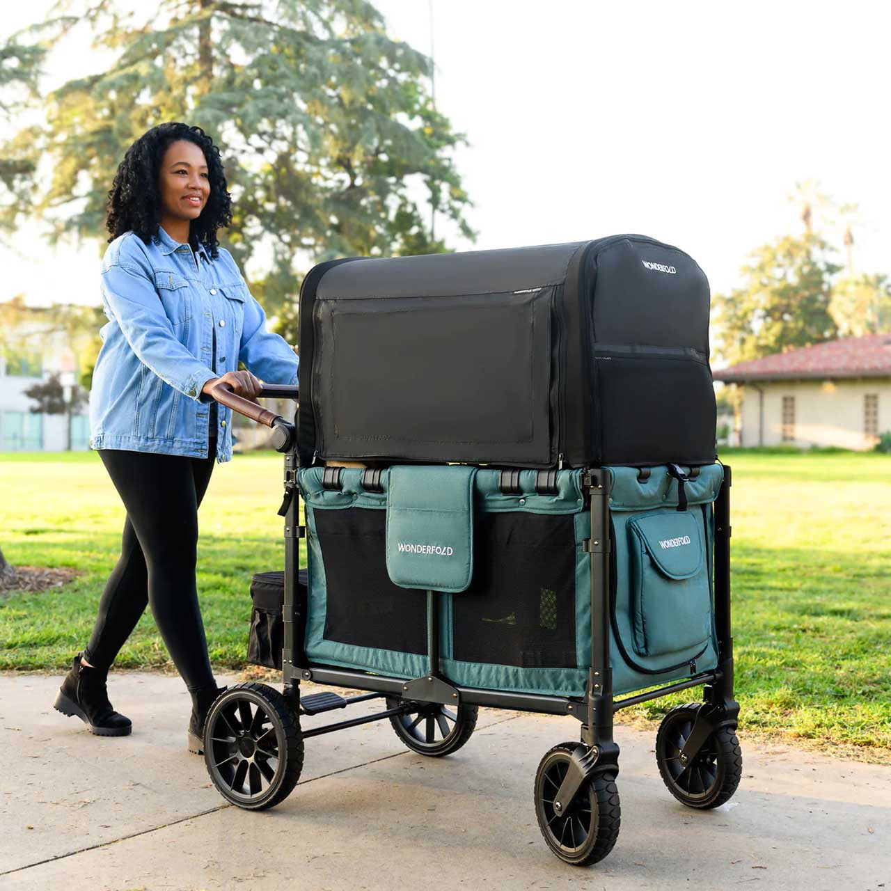 Black Canopy for W2 Stroller T553934