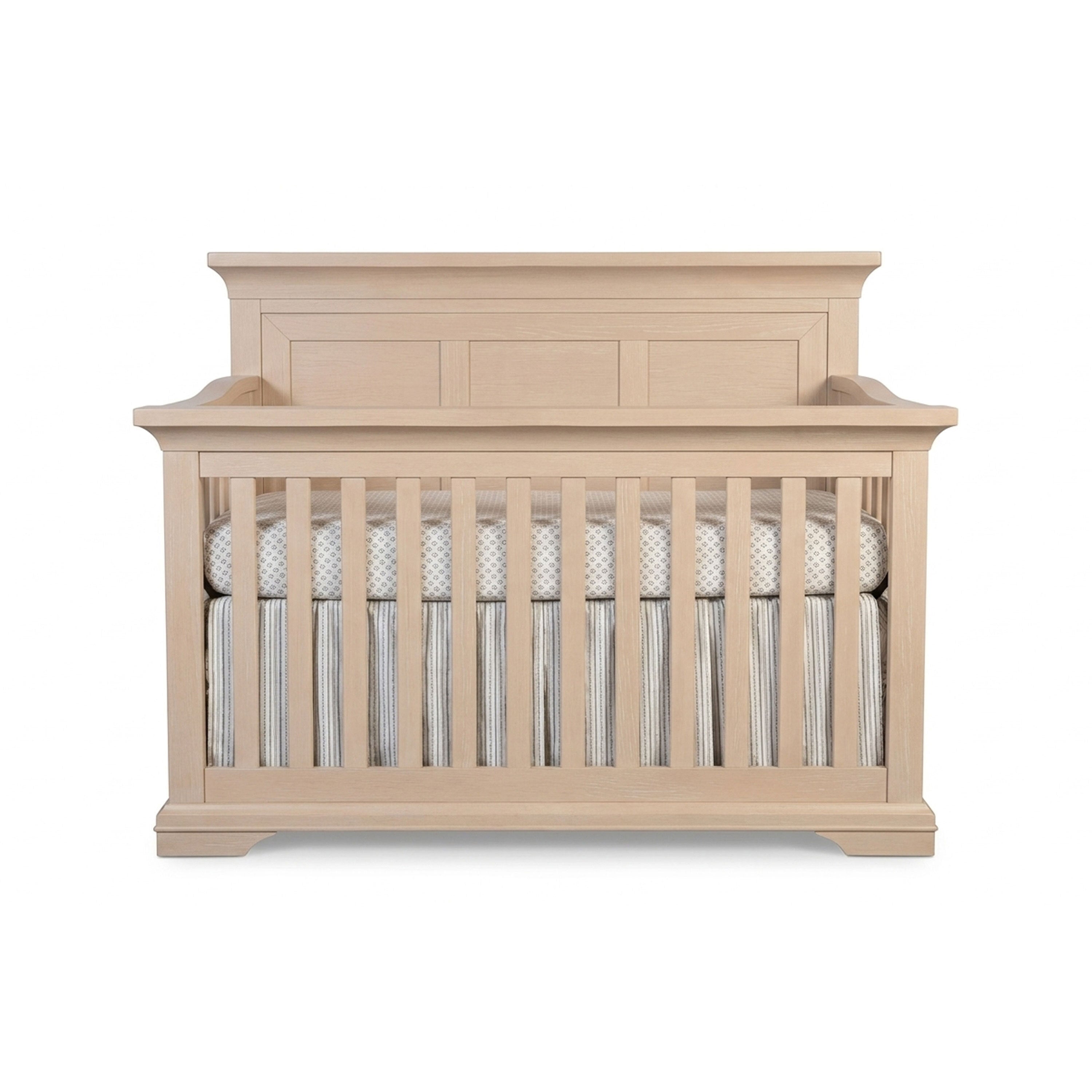 Convertible Crib with Wood Panel V836