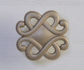 Champagne Metal Drawer Handles Z12247