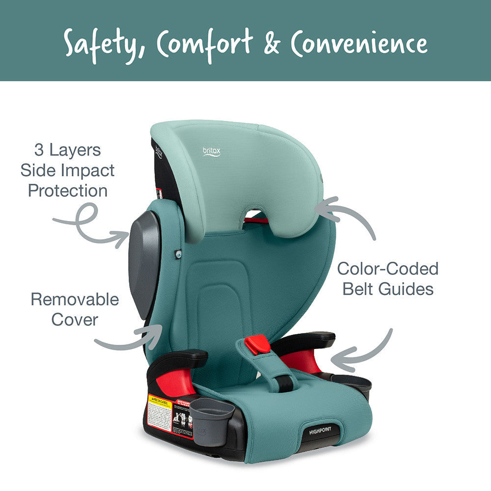 2-Stage Belt-Positioning Booster Seat Y455