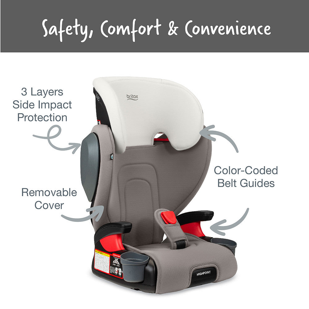 2-Stage Belt-Positioning Booster Seat Y455