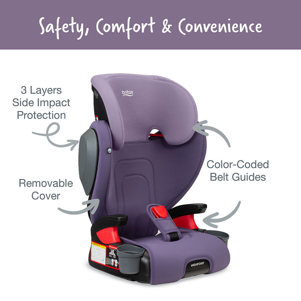 2-Stage Belt-Positioning Booster Seat Y455