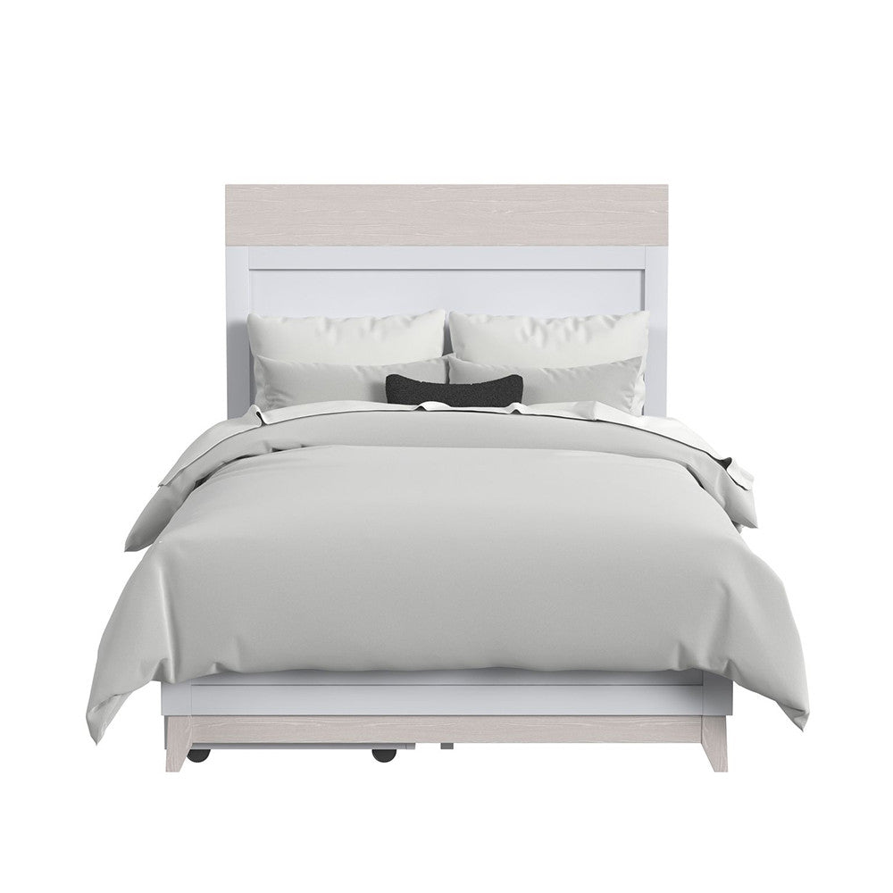 Youth Full Bed in Ash Linen M50286