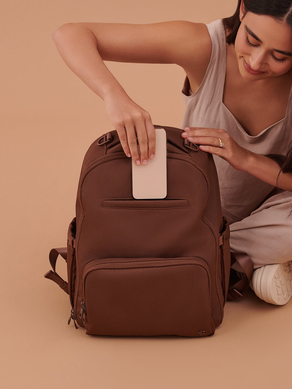 Classic Diaper Backpack - Espresso F317
