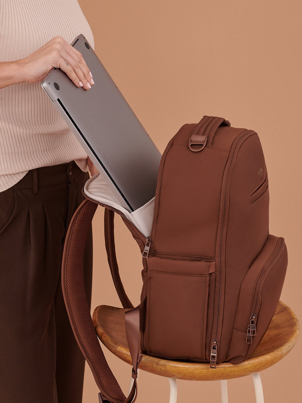 Classic Diaper Backpack - Espresso F317
