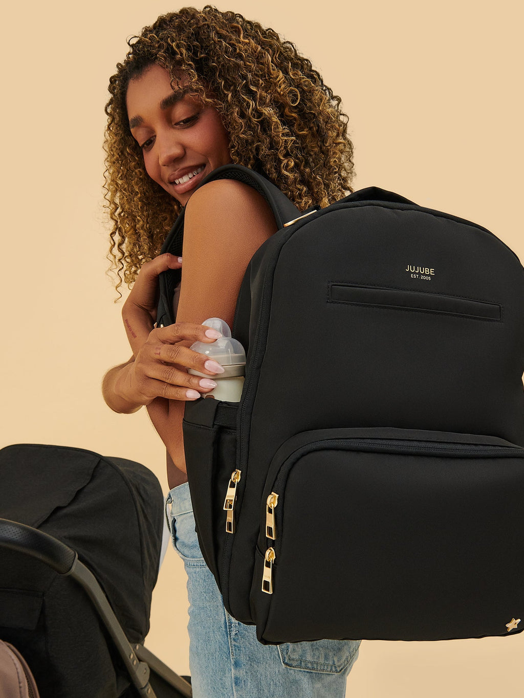 Diaper Backpack - Black P882